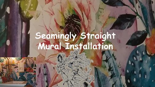 Floral_Mural_Cactus_Desert_Lake_Las_Vegas_Installer_Installation_Hanger_Seamingly_Straight_2021