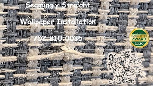Foundation_Jute_Grass_Wallpaper_Installation_Installer_Hanger_Summerlin_Las_Vegas_Seamingly_Straight_2021