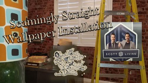 Property_Brothers-Red_Brick-Home_Office-Summerlin-_Mural_and_Wallpaper_Installation_Las_Vegas_Nevada-Seamingly_Straight_Inc_Installer_Hanger_of_Murals