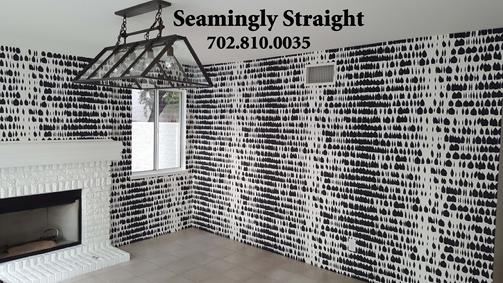 Queen of Spain Wallpaper -ummerlin_Las_Vegas_Nevada_wallpaper_Installation_Contractor,_wall_coverings_hanger,_mural_installer_henderson,_Seamingly_Straight_inc